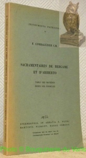 Sacramentaires de Bergame et d'Ariberto. Table des matières. Index des …