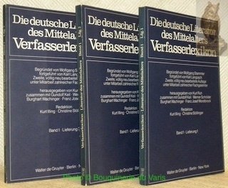 Die deutsche Literatur des Mittelalters Verfasserlexikon Band 1, Lieferung 1, …