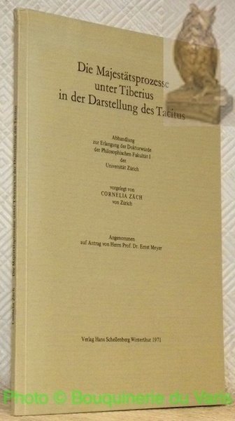 Die Majestätsprozesse unter Tiberius in der Darstellung des Tacitus. Diss.