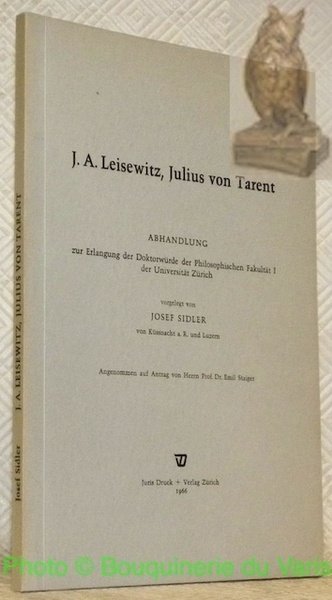 J. A. Leisewitz, Julius von Tarent. Diss.