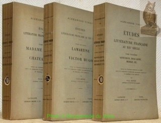 Etudes sur la littérature française au XIXe siècle. (3 Volumes). …