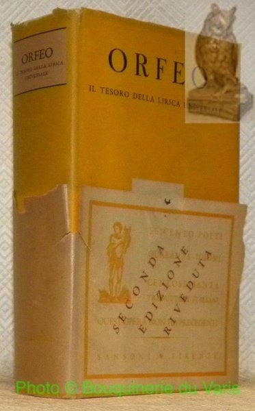 Orfeo. Il tesoro della lirica universale.
