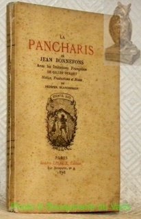 La Pancharis. Avec les Imitations Françoises de GIlles Durant. Notice, … | Immagine principale