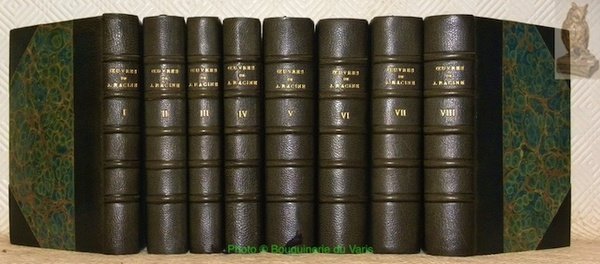 Oeuvres complètes et posthumes de J. Racine. 8 Volumes (complets). … | Immagine principale