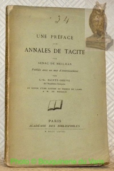 Une préface aux Annales de Tacite par Senac de Meilhan. …