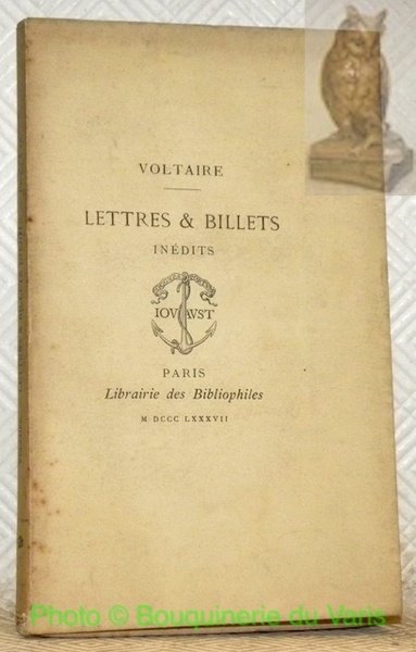 Lettres & billets inédits. Publiés d’après les originaux du British …