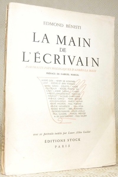 La main de l’écrivain. Portraits psychologiques d’après la main. Préface …