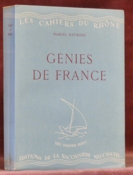 Génies de France. Les Cahiers du Rhône, série bleue, n.° …