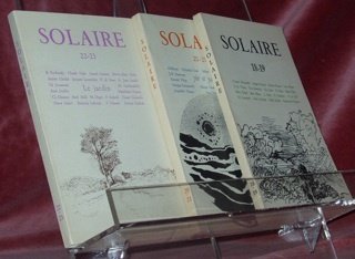 SOLAIRE – 18-19 – 20-21 – 22-23. 3 numéros de …