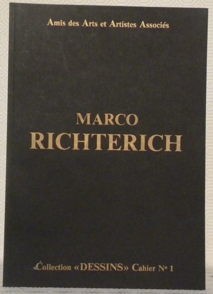MARCO RICHTERICH. Collection Dessins. Cahier n° 1.