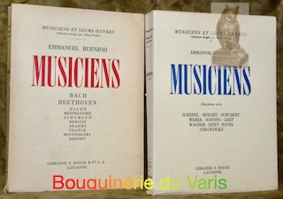 Musiciens. 2 volumes. 1ère série:Bach - Beethoven - Haydn - …