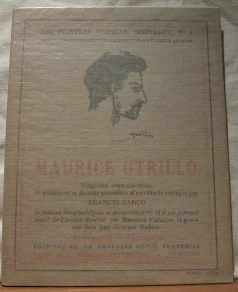 Maurice Utrillo. Dessin de Suzanne Valadon gravé sur bois par …