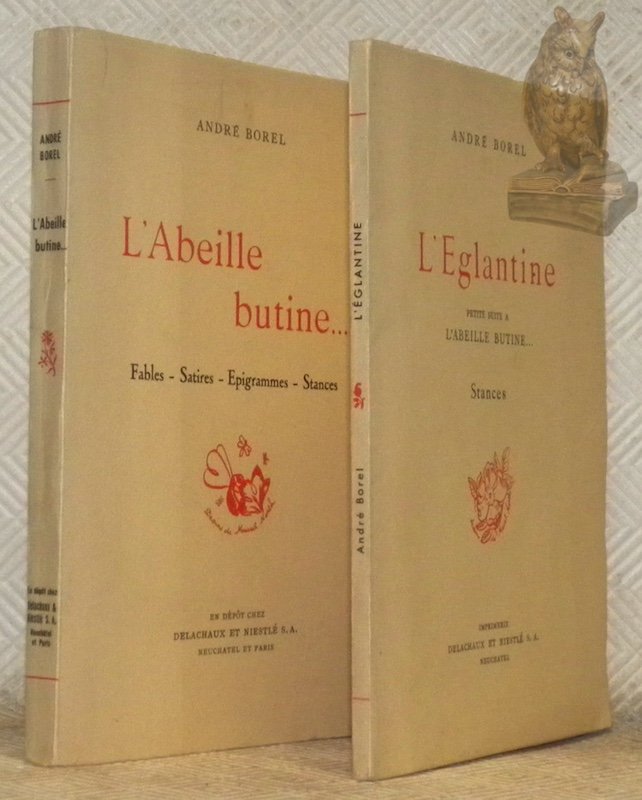 2 Titres. 1. L'Abeille butine. Bluettes et ruades. Fables - …