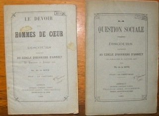 Le Devoir des Hommes de Coeur. Discours prononcé au Cercle …