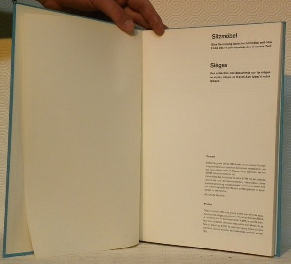 Sièges. Une collection des documents sur les sièges de styles …