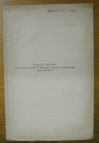 Ueber Faciesunterschiede der unteren Kreide in den nördlichen Schweizeralpen. S.A. … | Immagine principale