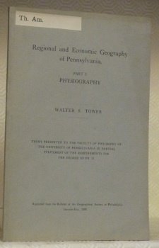 Regional and Economic Geography of Pennsylvania, Part I: Physiography. Thesis. | Immagine principale
