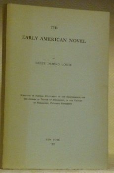 The Early American Novel. | Immagine principale