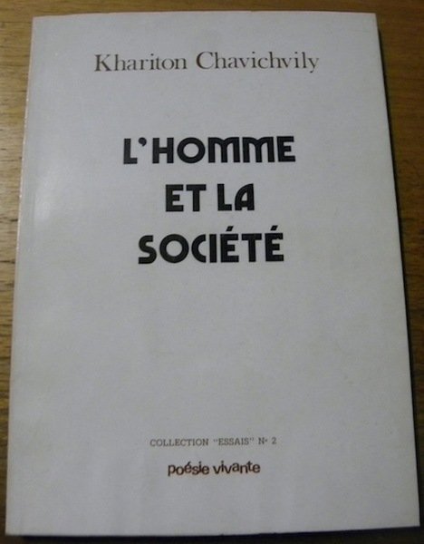 L’Homme et la Société. Collection Essais n° 2.