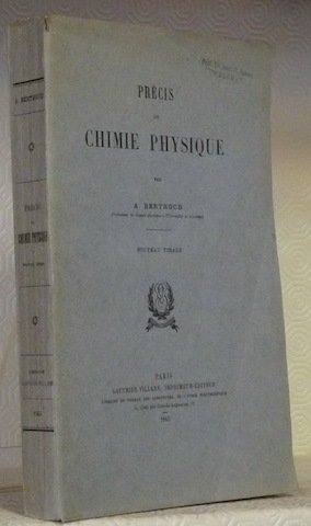 Précis de Chimie Physique. Nouveau Tirage. | Immagine principale