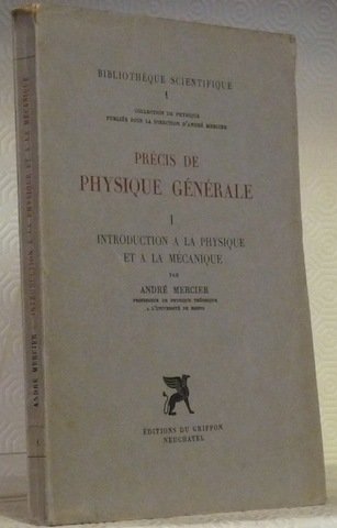 Précis de Physique Générale. I. Introduction à la physique et … | Immagine principale