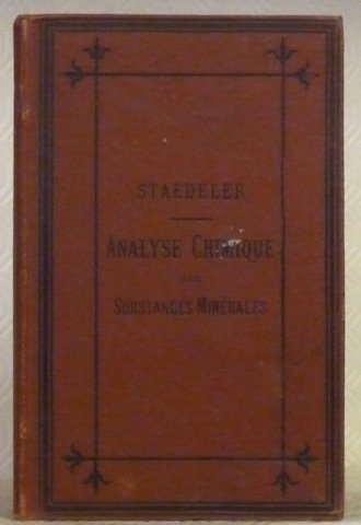 Instruction sur l’analyse chimique qualitative des substances minérales. Revue par … | Immagine principale