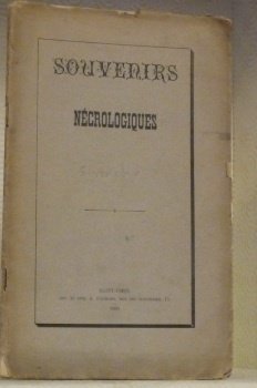 Souvenirs nécrologiques. Charles de Givenchy.