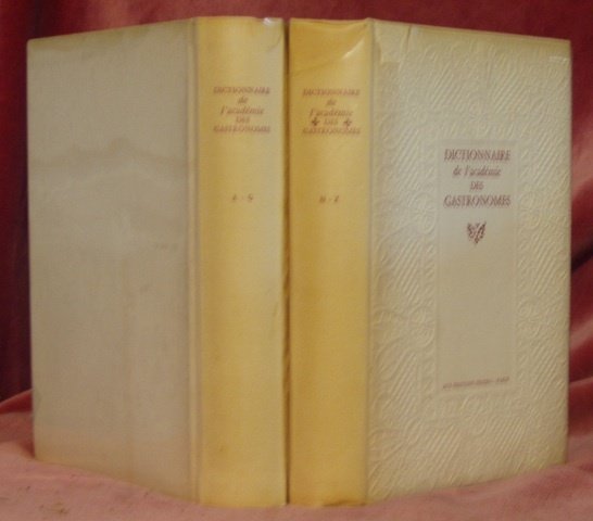 DICTIONNAIRE de l’académie des gastronomes. 2 volumes. Frontispice de Dunoyer … | Immagine principale