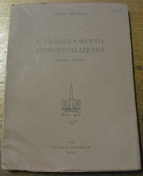 L’insegnamento individualizzato. Seconda edizione. | Immagine principale