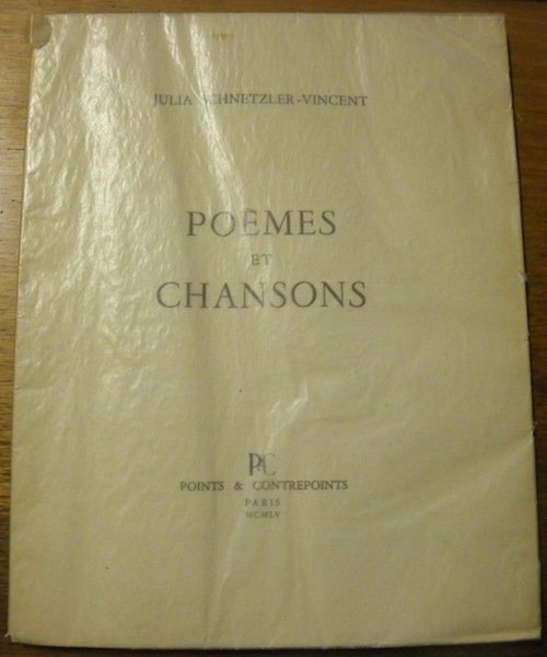 Poèmes et chansons. | Immagine principale