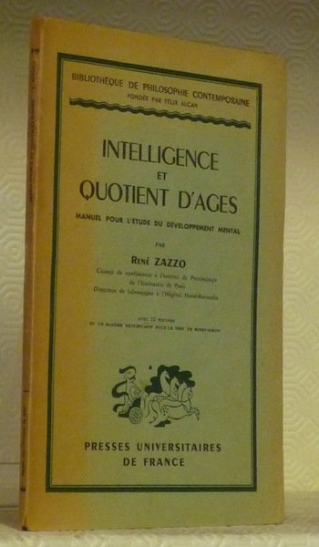 Intelligence et quotient d’âges. Manuel pour l’étude du développement mental. … | Immagine principale