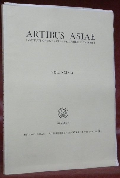 ARTIBUS ASIAE. Institute of Fine Arts - New York University. …