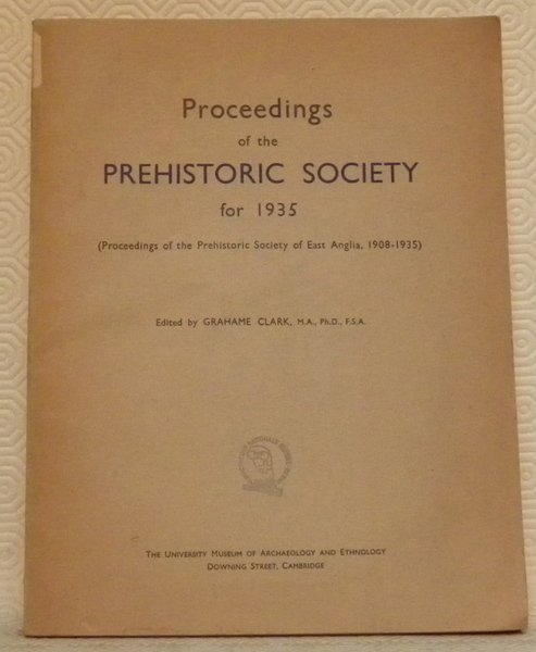 Proceedings of the Prehistoric Society for 1935.