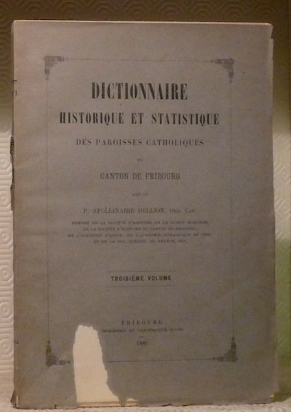 Dictionnaire historique et statistique des paroisses catholiques du Canton de …