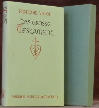 Das Grosse Testament.