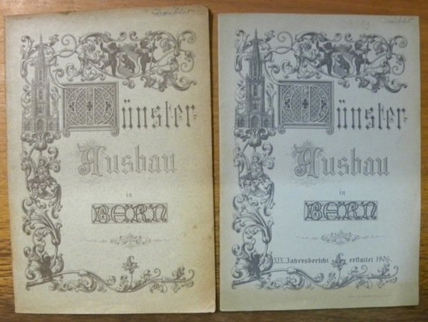 Der Münsterausbau in Bern. 3. und XIX Jahrbericht.