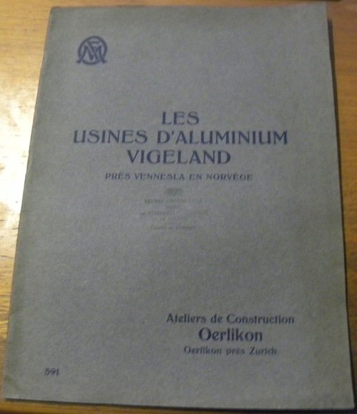 Les usines d’aluminium Vigeland. Près Vennesla en Norvège. Ateliers de …