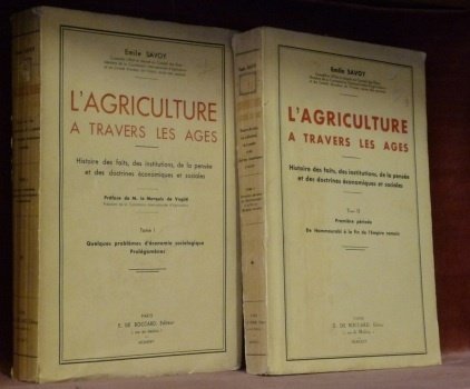 L’agriculture à travers les âges. Histoire des faits, des institutions, … | Immagine principale