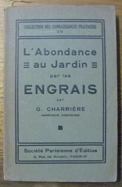 L’abondance au jardin par les engrais. | Immagine principale