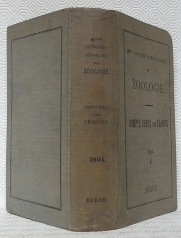 Compte-rendu des séances du sixième Congrès international de Zoologie tenu … | Immagine principale