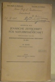 Das Problem der Diastataxie des Vogelflügels. Abdruck aus Jenaische Zeitschrift …