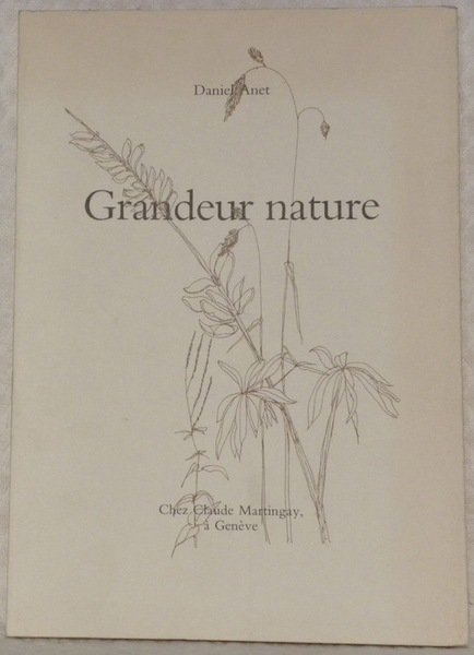 Grandeur nature. Illustrations de l’auteur.