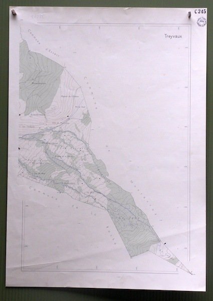 Commune de Treyvaux 2. Plan d’ensemble. Carte topographique 5:000. Format …