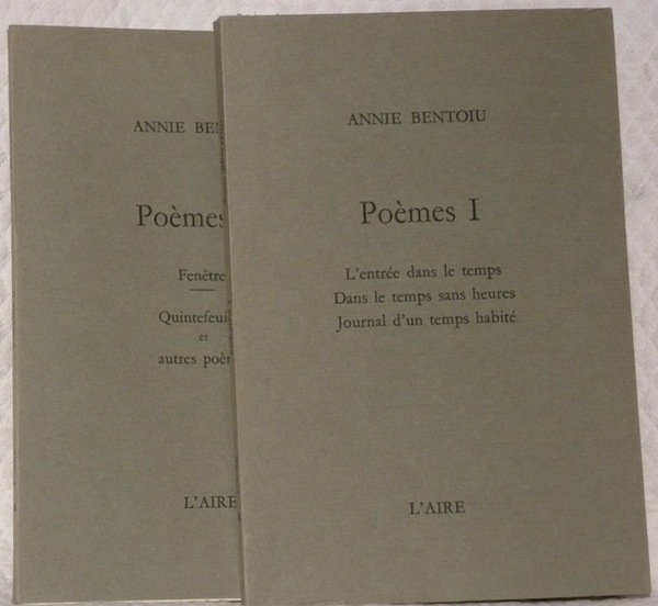 Poèmes. 2 volumes.
