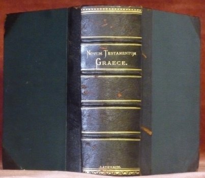 Novum Testamentum Graece. Ad fidem potissimum codicis vaticani b recensvit, …
