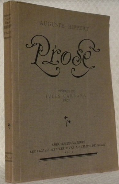 Prose. Préface de Jules Carrara.