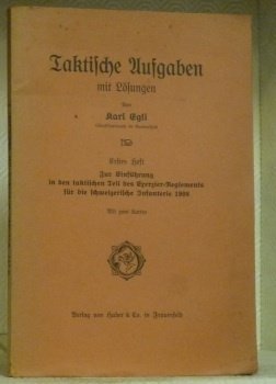Taktische Aufgaben mit Lösungen. Erstes Heft zur Einführung in den …