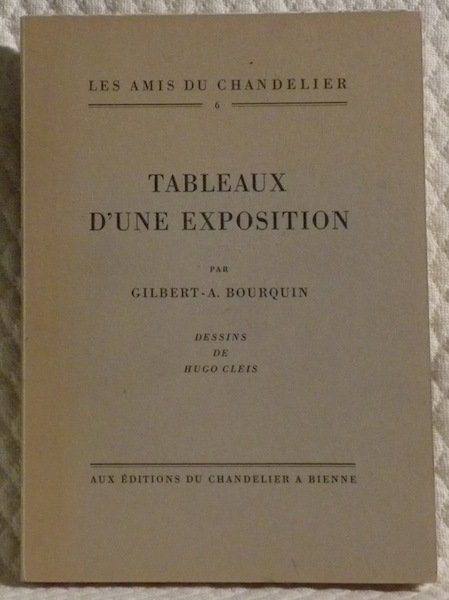 Tableaux d’une exposition. Illustrations de Hugo Cleis. Collections Les Amis …