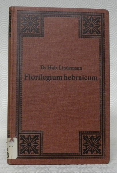 Florilegium hebraicum locos selectos librorum Veteris Testamenti in usum scholarum … | Immagine principale