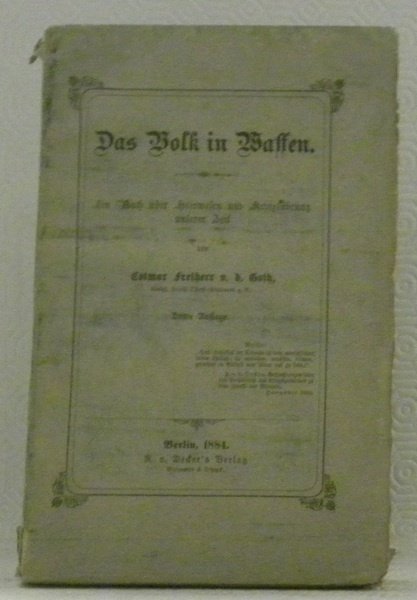 Das Volk in Waffen. Buch über Heerwesen und Kriegführung unserer … | Immagine principale